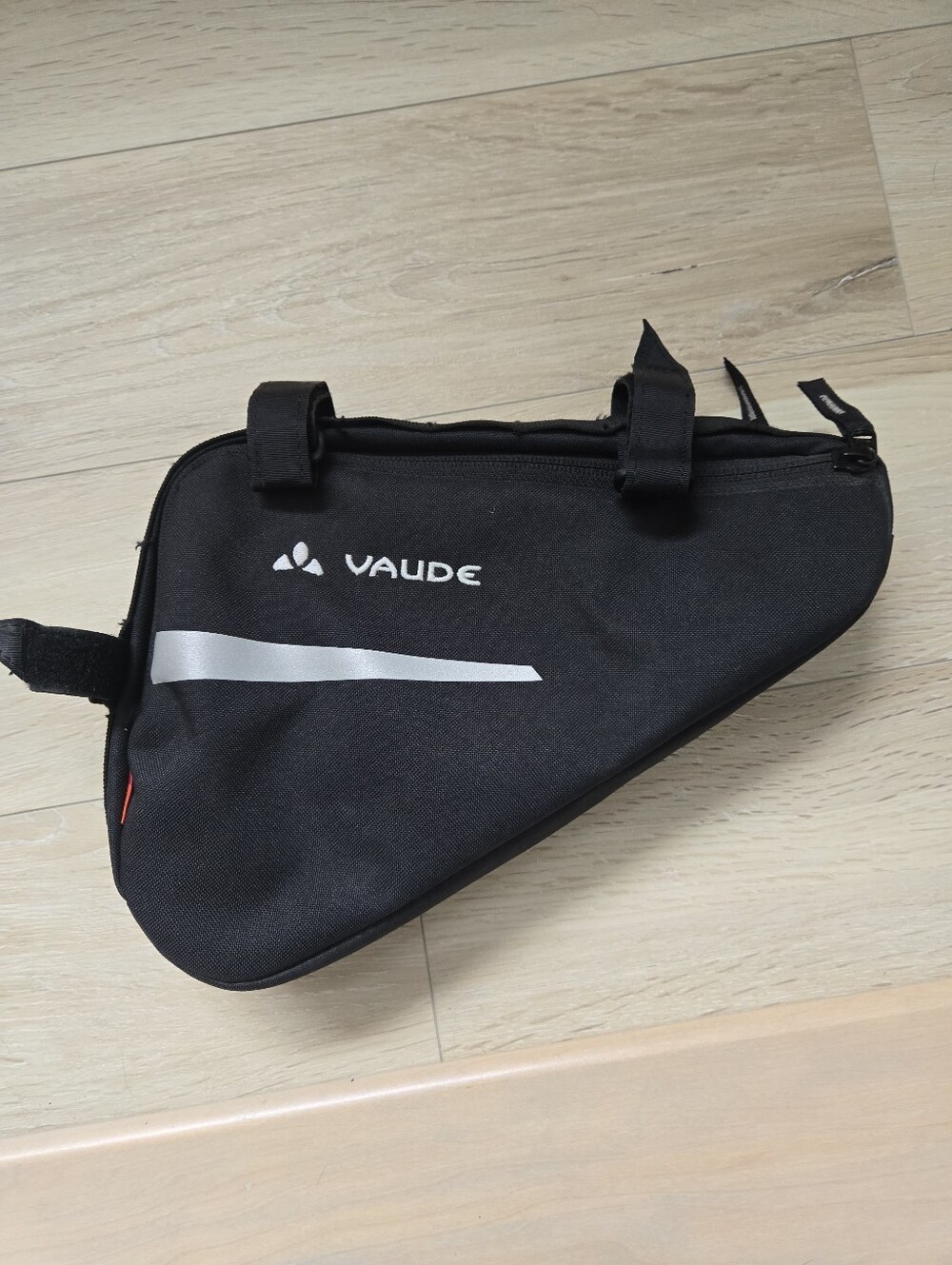 Vaude Black Triangle Frame Bike Bag - Mid-Size Frame Pouch